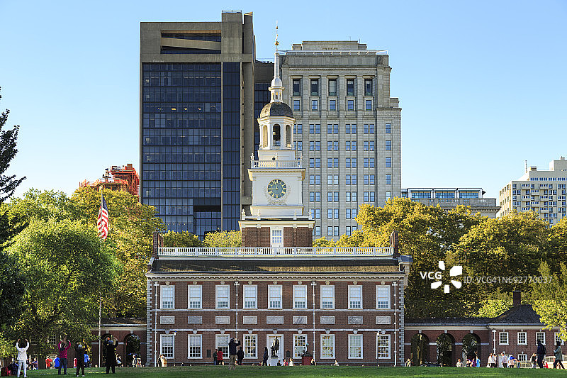 费城独立厅图片素材