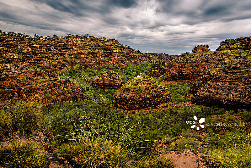 米里玛国家公园的隐藏谷图片素材
