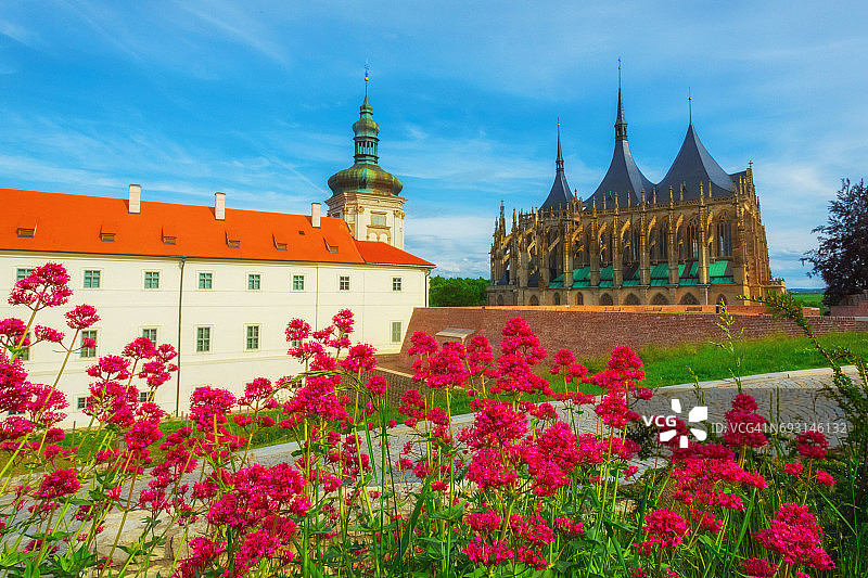 库特纳霍拉的圣芭芭拉教堂图片素材