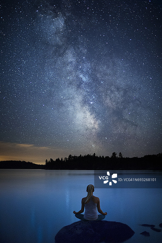 银河系瑜伽之旅国家公园图片素材