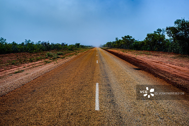 前往勒韦克角的道路图片素材