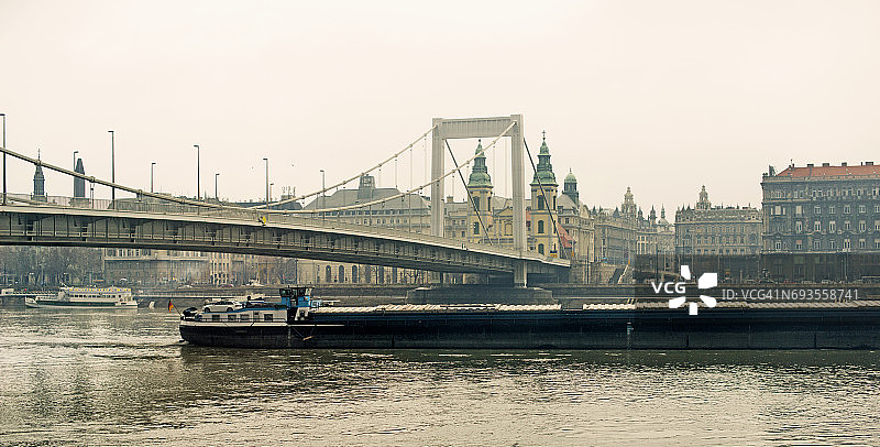 自由桥—匈牙利布达佩斯链桥图片素材