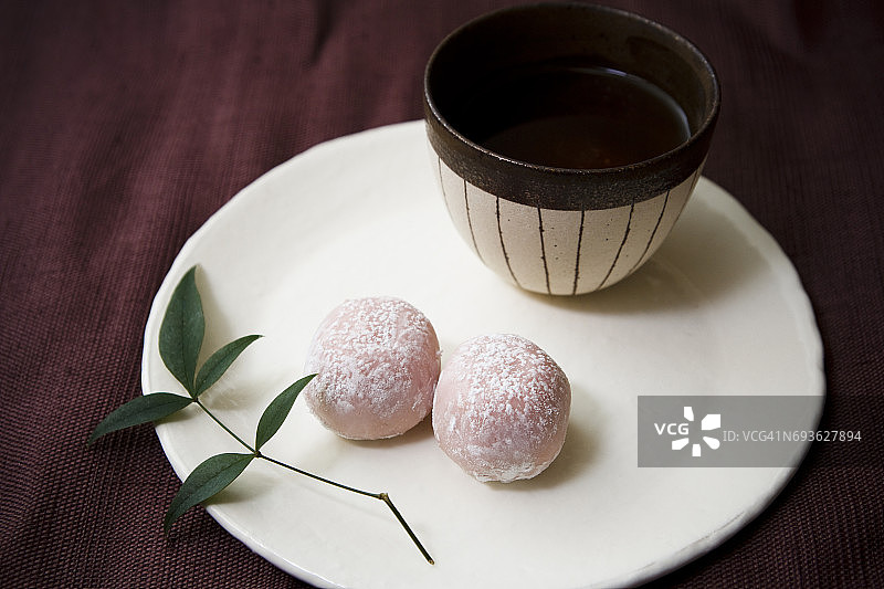 草莓大福图片素材