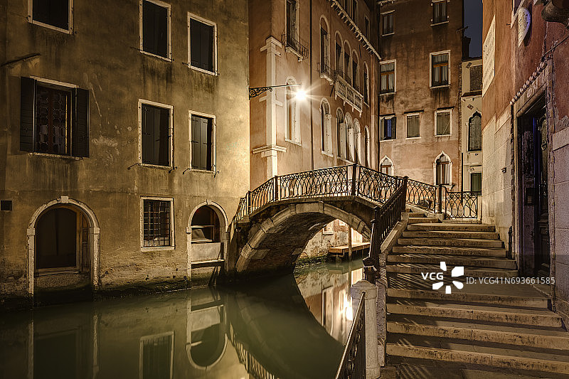 威尼斯夜景图片素材