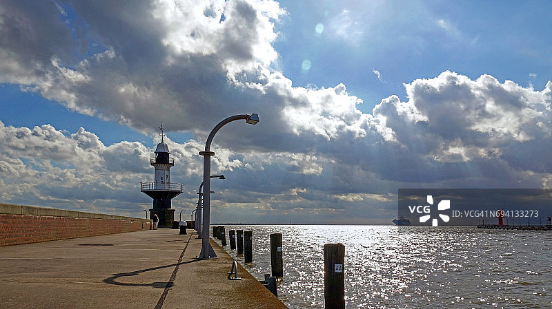 基尔运河老船闸入口图片素材