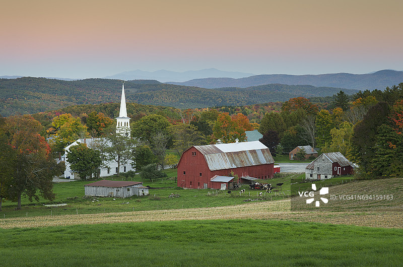 佛蒙特州的皮查姆图片素材