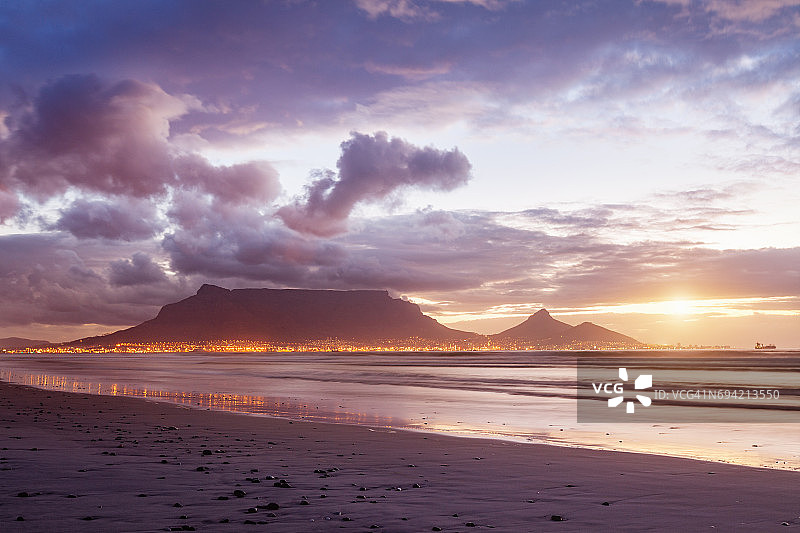 开普敦海角海角暮光场景图片素材