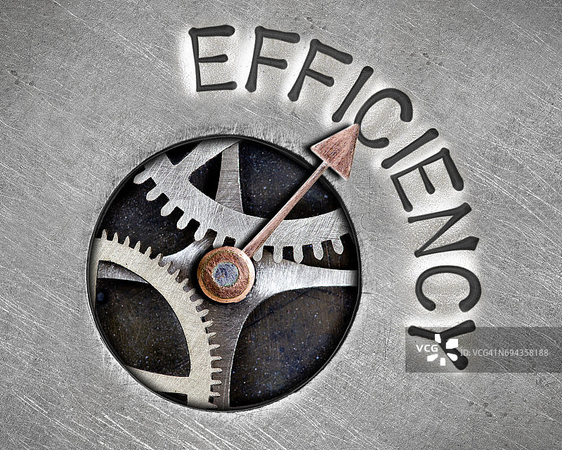 金属齿轮与指针图片素材