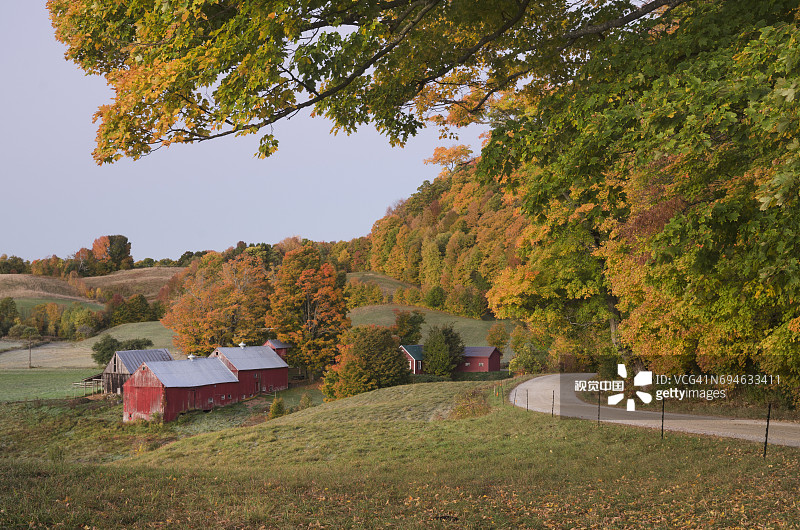 佛蒙特州詹尼农场图片素材