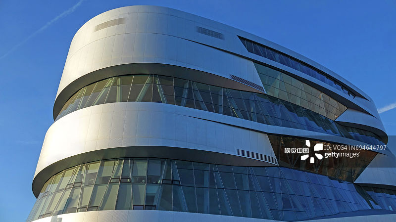 梅赛德斯-奔驰博物馆，巴特坎施塔特，斯图加特图片素材