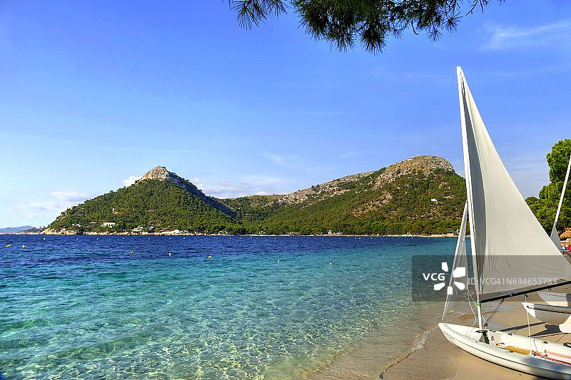 马略卡岛福门托角卡拉皮德拉波萨达图片素材