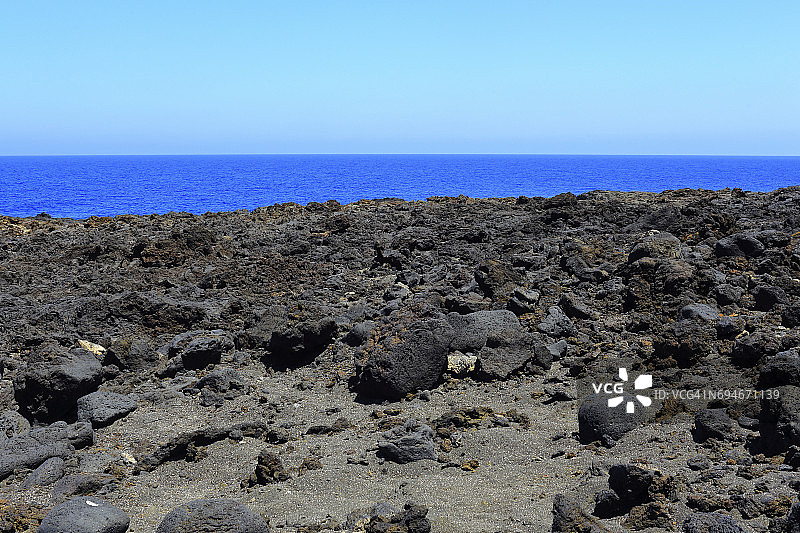 佩拉杰群岛利诺萨岛海岸风光图片素材