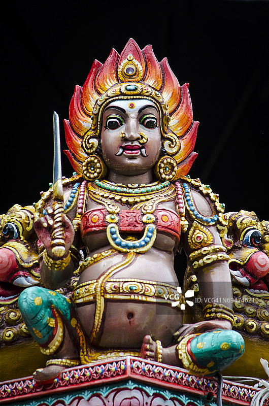 斯里玛哈马里安曼印度庙图片素材