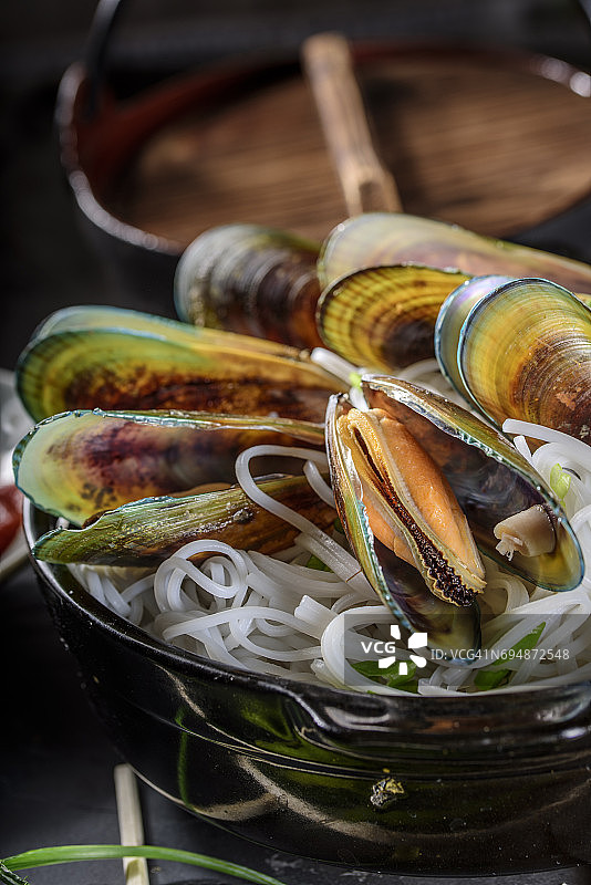 海鲜米线图片素材