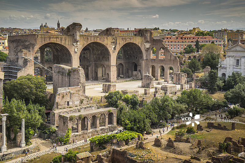 帝国广场遗址图片素材