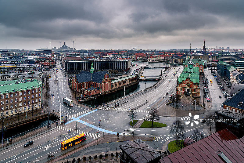 哥本哈根证券交易所图片素材