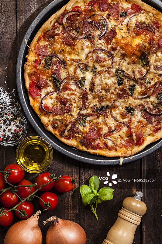 自制披萨图片素材