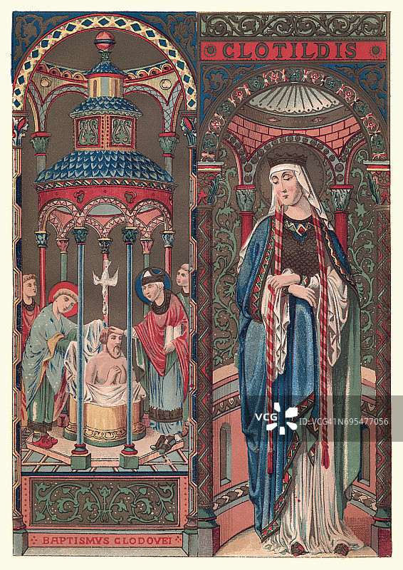 圣克洛蒂尔德图片素材