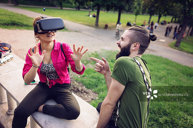 体验虚拟现实图片素材