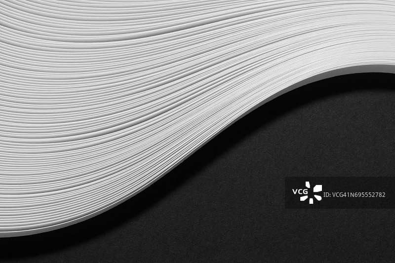 抽象纸浪图片素材