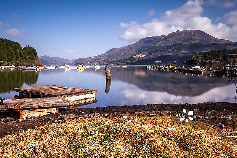 箱根芦之湖图片素材