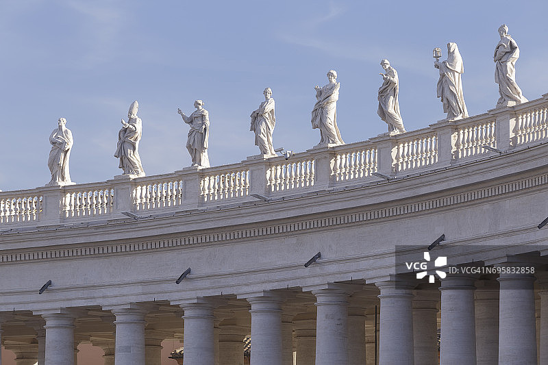 梵蒂冈圣彼得大教堂图片素材