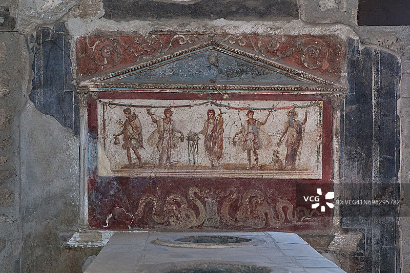 庞贝卢修斯·维图提乌斯·普拉西杜斯酒馆图片素材