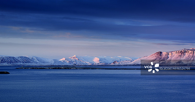 冰山，雷克雅未克，冰岛图片素材