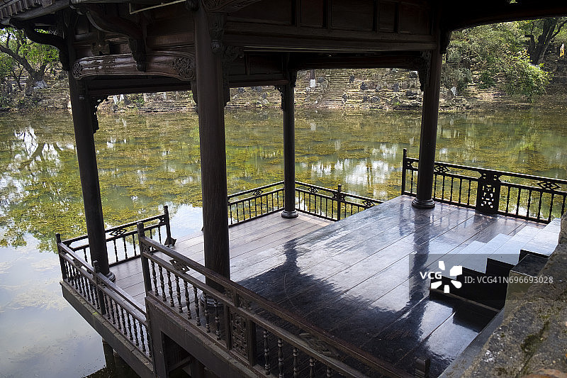 越南顺化陵墓群图片素材