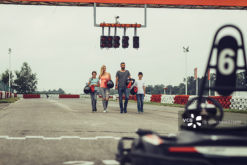 家庭卡丁车图片素材