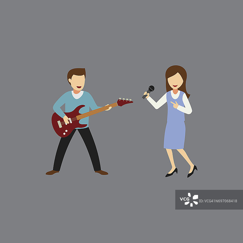 音乐家角色图片素材