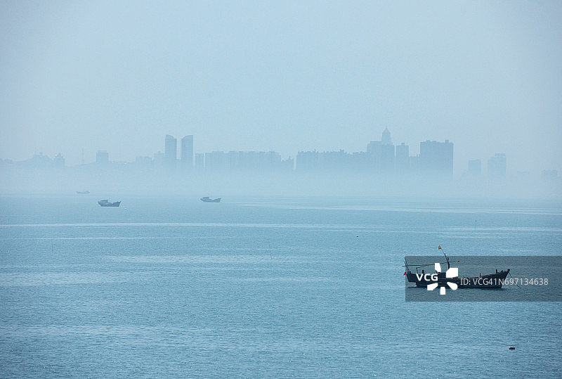 中国青岛旅游城市风光图片素材
