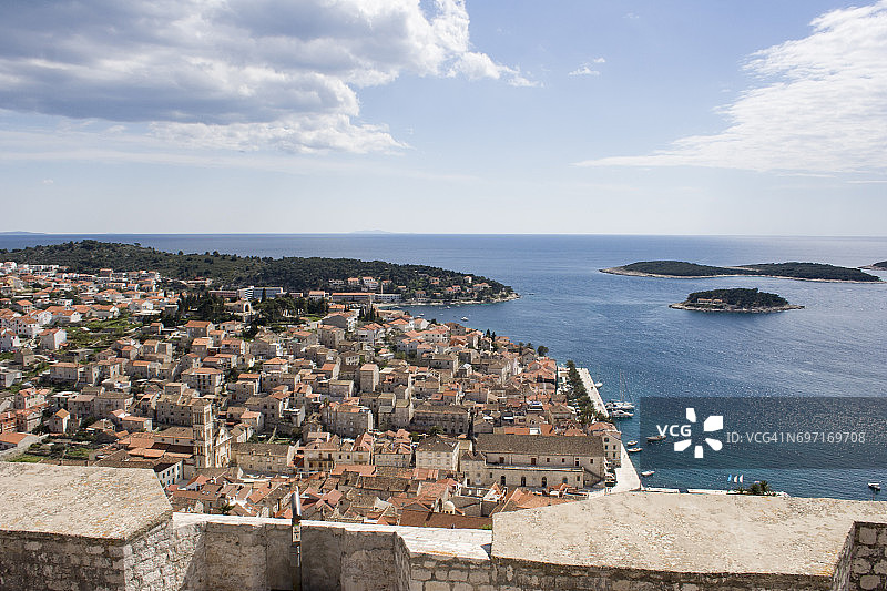 赫瓦尔镇和帕克莱尼群岛图片素材