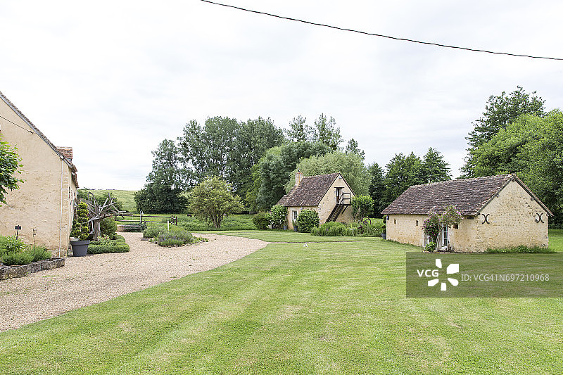 诺曼底的旧磨坊图片素材