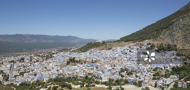麦地那和城市高角度概览图片素材