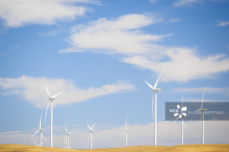 风力发电场图片素材