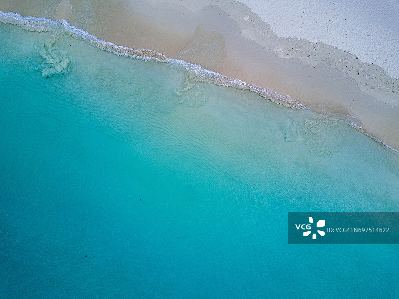 香槟海滩，圣多图片素材