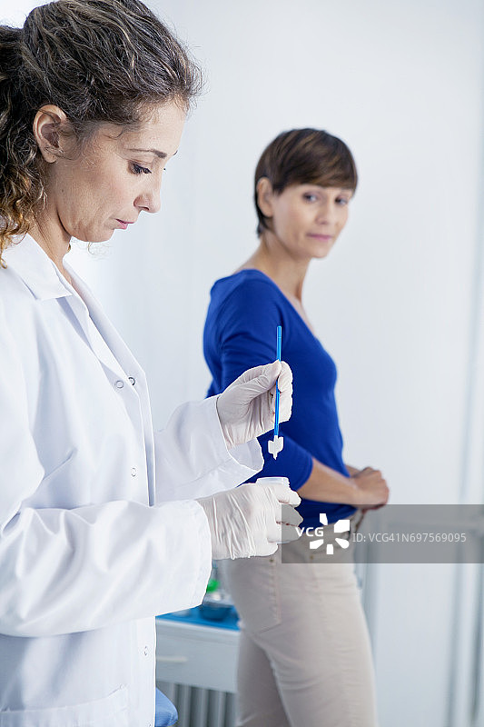 阴道涂片图片素材