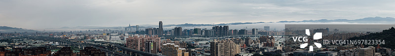 中国台湾新北市全景图片素材