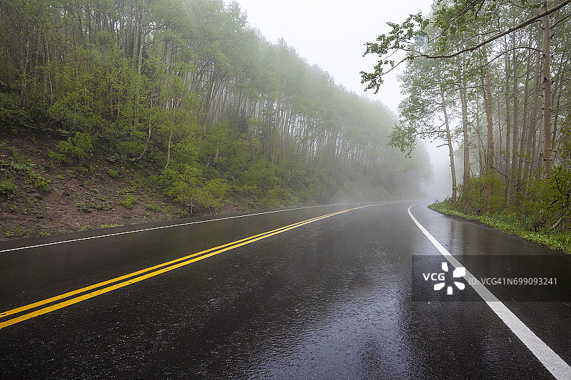 犹他州卫士通道公路图片素材