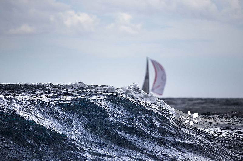 悉尼至霍巴特帆船赛图片素材