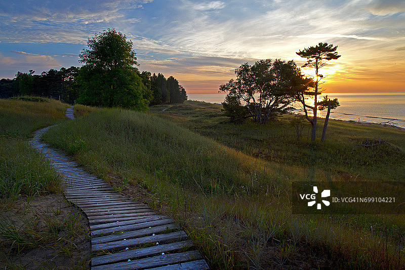 木板路图片素材