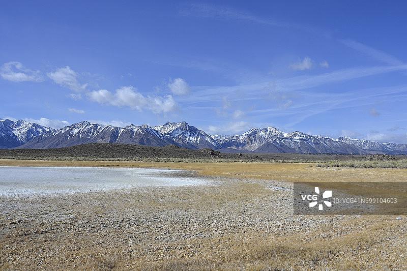 加利福尼亚州内华达山脉的帕利塞兹山脉图片素材