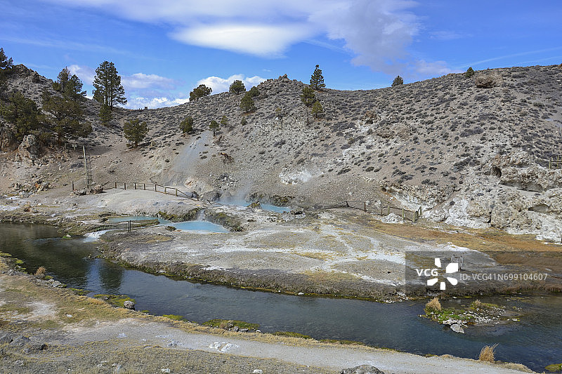 加利福尼亚州内华达山脉的帕利塞兹山脉图片素材