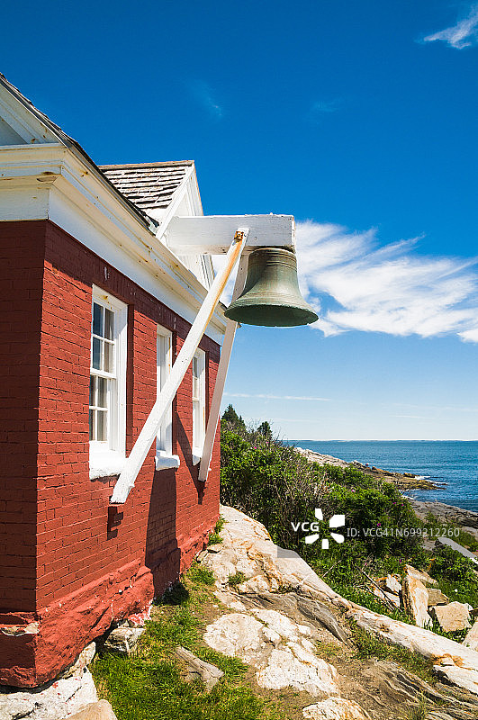 佩马吉德角的雾钟图片素材