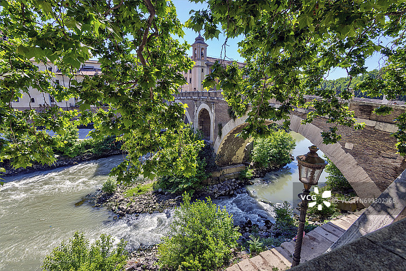 台伯岛图片素材