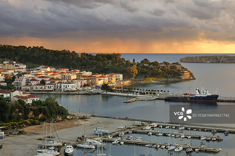 皮洛斯，伯罗奔尼撒图片素材