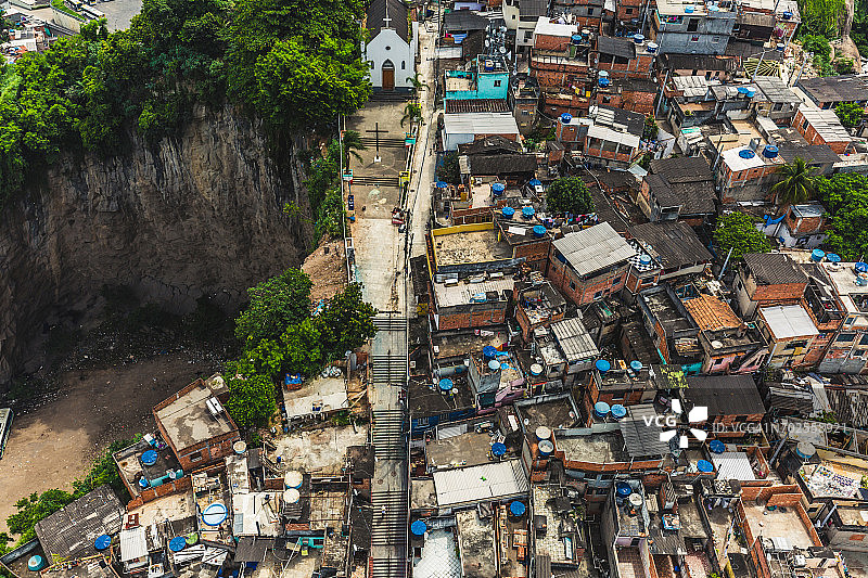 巴西贫民窟的风景图片素材