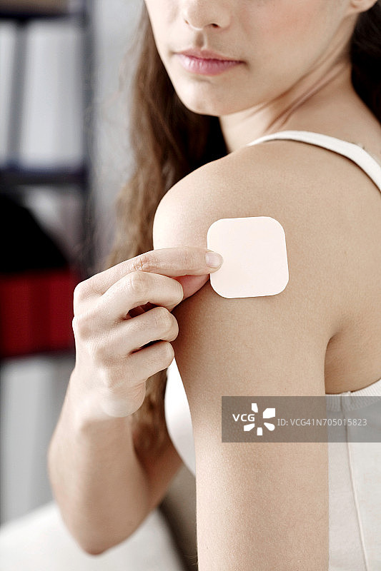 避孕贴片图片素材