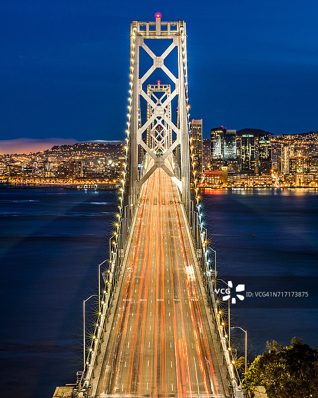 旧金山-奥克兰海湾大桥图片素材